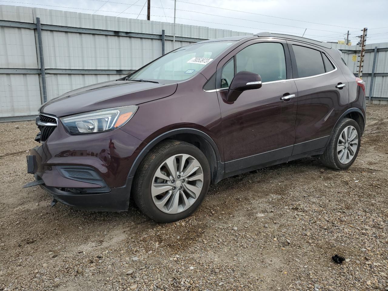 Image 1 of 2017 BUICK ENCORE PREFERRED 2017 with VIN KL4CJASB1HB102982