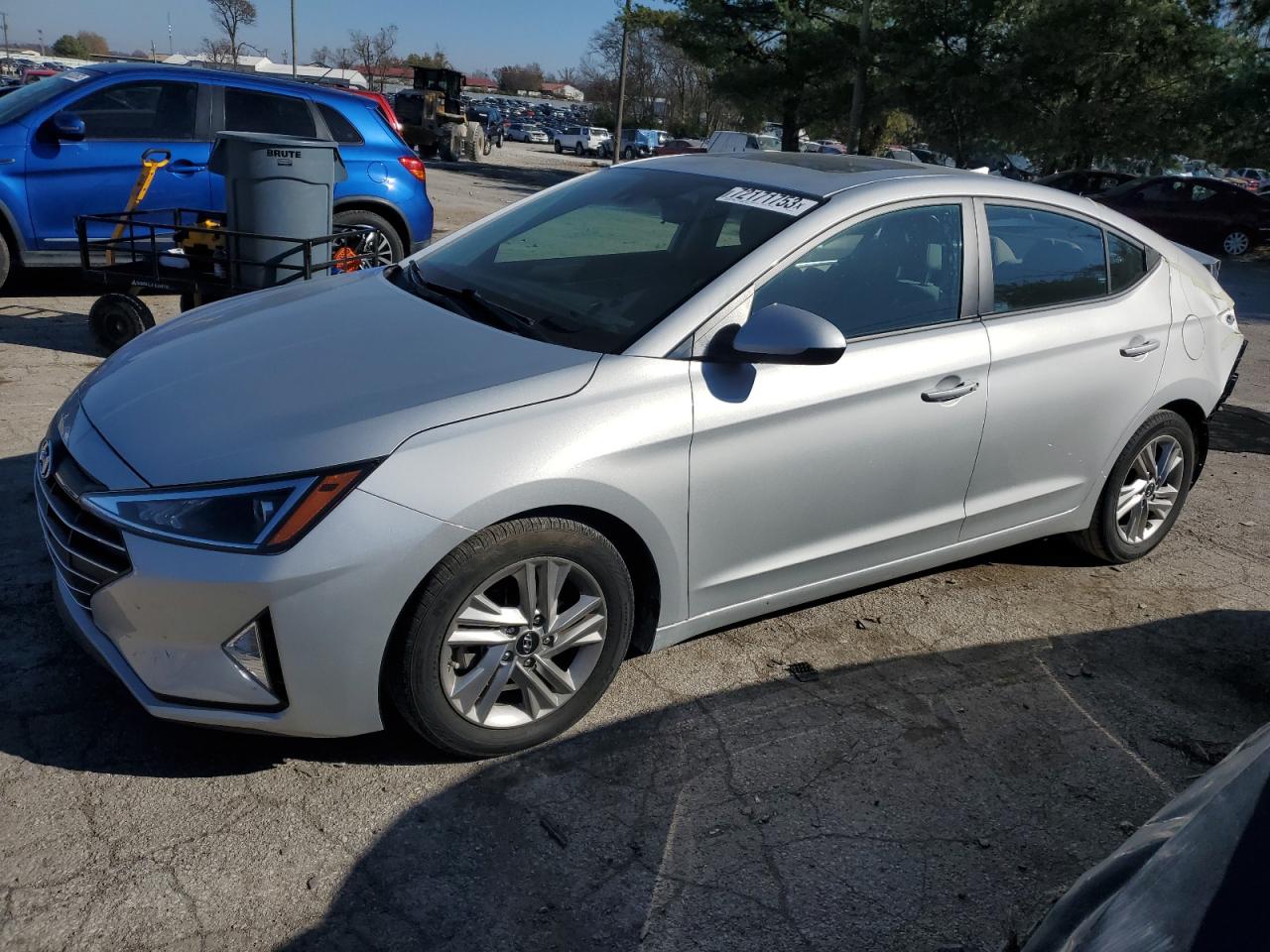 Image 1 of 2019 HYUNDAI ELANTRA SEL 2019 with VIN 5NPD84LF1KH486793