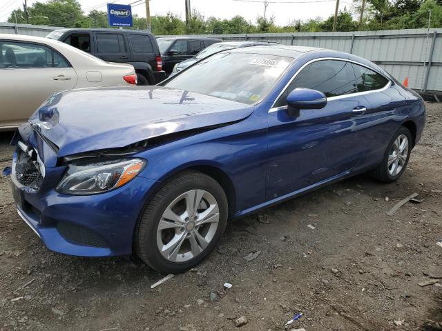 Image 1 of 2017 MERCEDES-BENZ C 300 4MATIC 2017 with VIN WDDWJ4KB3HF330713
