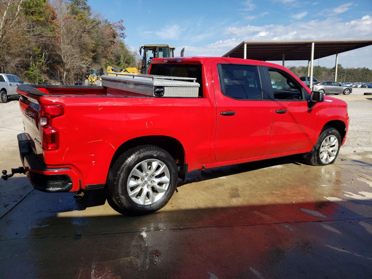 Obraz 3 z 2023 CHEVROLET SILVERADO C1500 CUSTOM 2023 z VIN 1GCPABEK5PZ285530