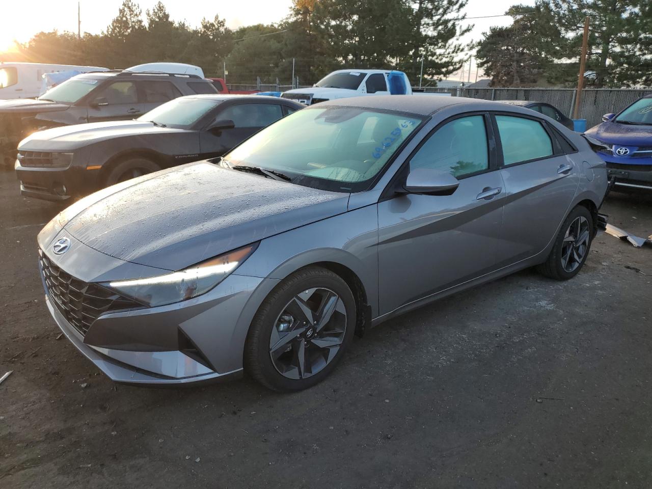 Image 1 of 2023 HYUNDAI ELANTRA SEL 2023 with VIN KMHLS4AG8PU566173
