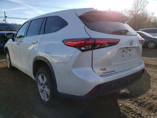 Image 2 of 2020 TOYOTA HIGHLANDER L 2020 with VIN 5TDCZRBH8LS026888
