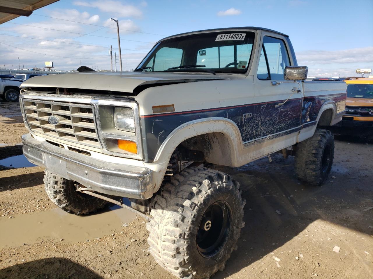 Image 1 of 1986 FORD F150  1986 with VIN 1FTEF14N2GPA70598
