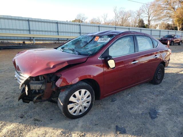 Image 1 of 2015 NISSAN SENTRA S 2015 with VIN 3N1AB7AP6FL643860