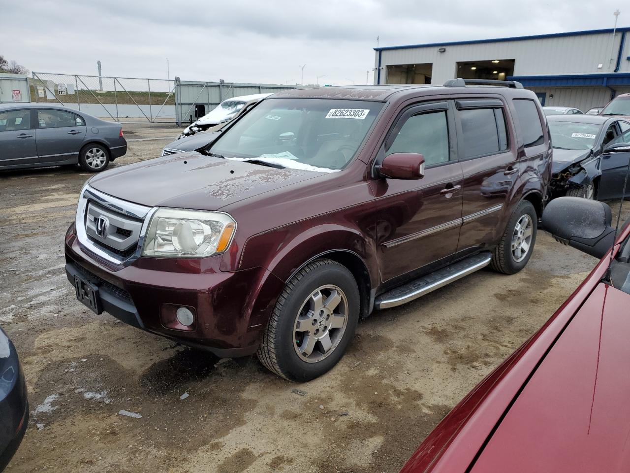 Obraz 1 z 2010 HONDA PILOT TOURING 2010 z VIN 5FNYF4H90AB004127