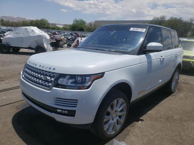 Image 1 of 2016 LAND ROVER RANGE ROVER SUPERCHARGED 2016 with VIN SALGS2EF0GA299195