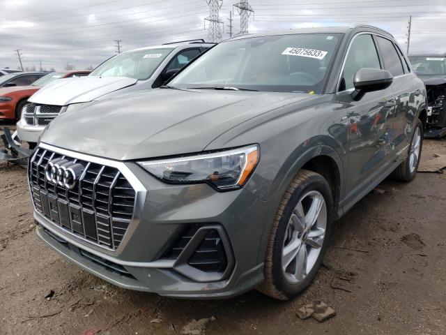 Image 1 of 2021 AUDI Q3 PREMIUM S LINE 45 2021 with VIN WA1DECF33M1021103