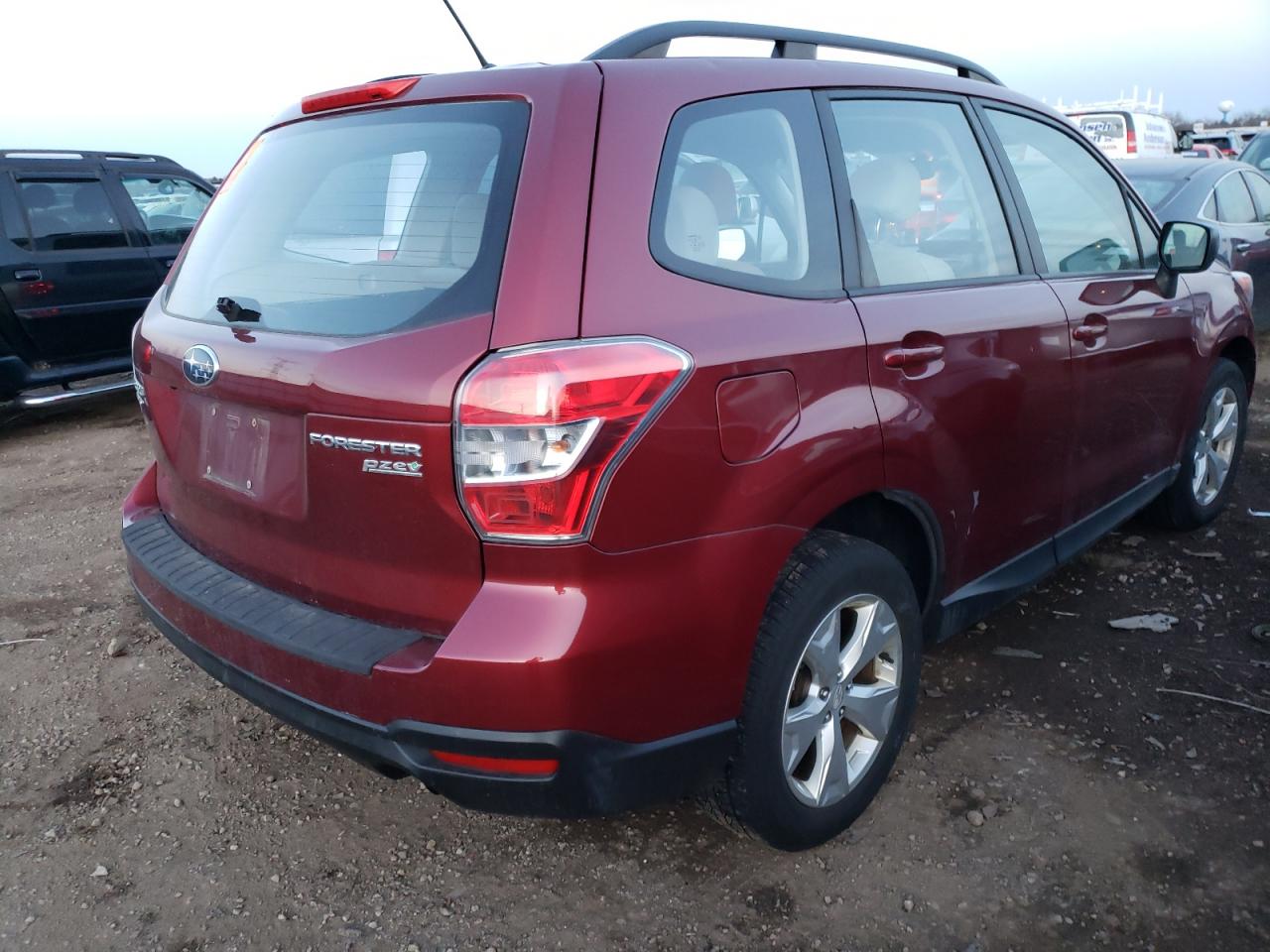 Изображение 3 2015 SUBARU FORESTER 2.5I 2015 с VIN JF2SJABC9FH517571