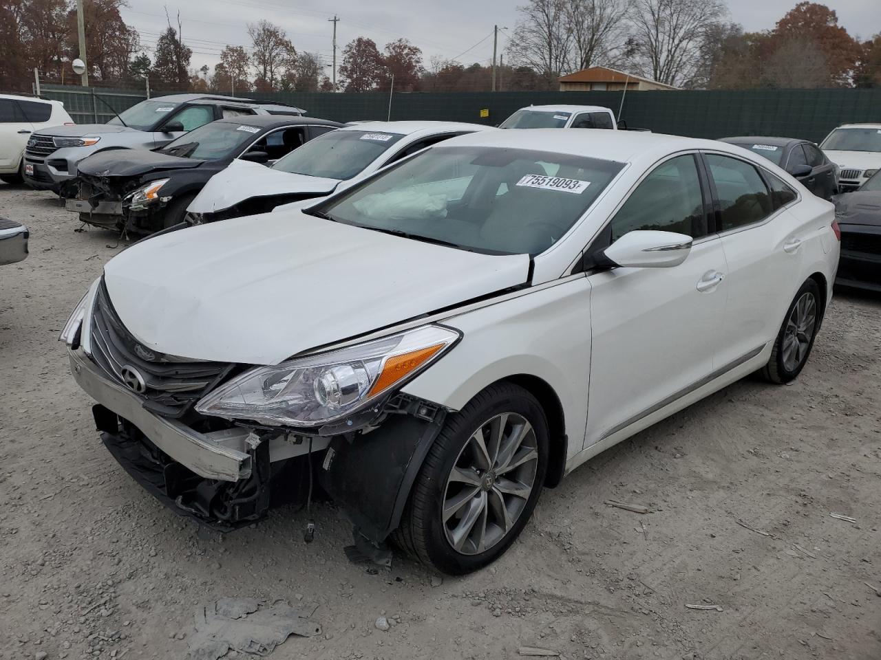 Obraz 1 z 2016 HYUNDAI AZERA  2016 z VIN KMHFG4JG2GA507619