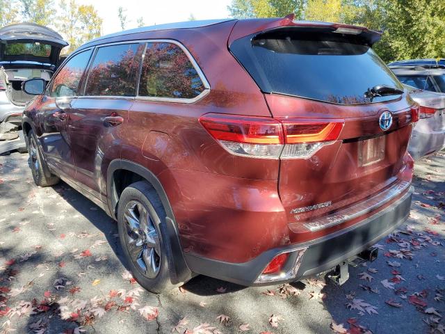 Изображение 2 2017 TOYOTA HIGHLANDER HYBRID LIMITED 2017 с VIN 5TDDGRFHXHS025043