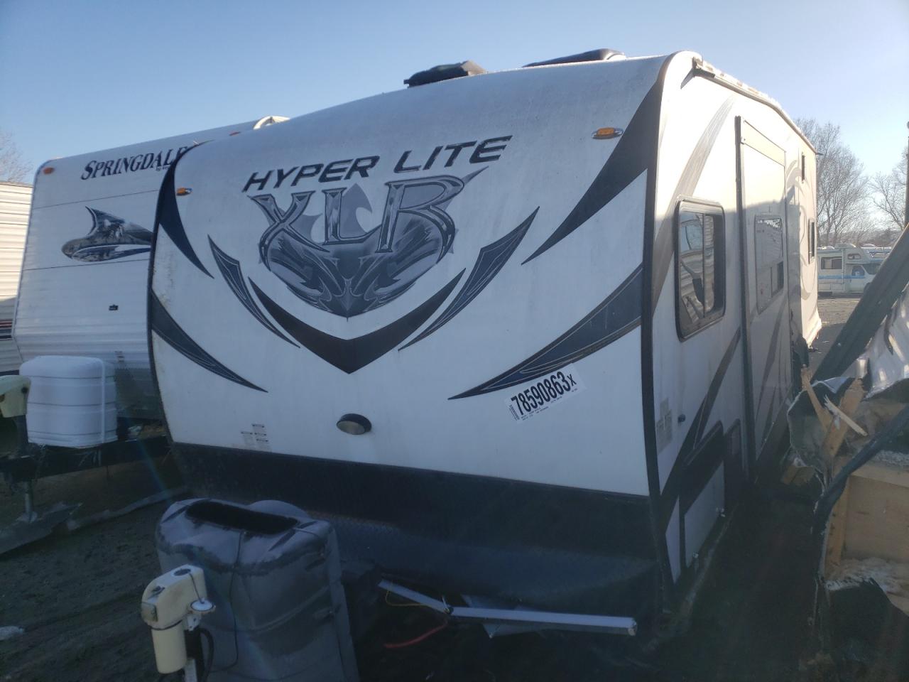 Image 2 of 2015 WILDWOOD HYPER LITE 2015 with VIN 4X4TXLC26FF158687