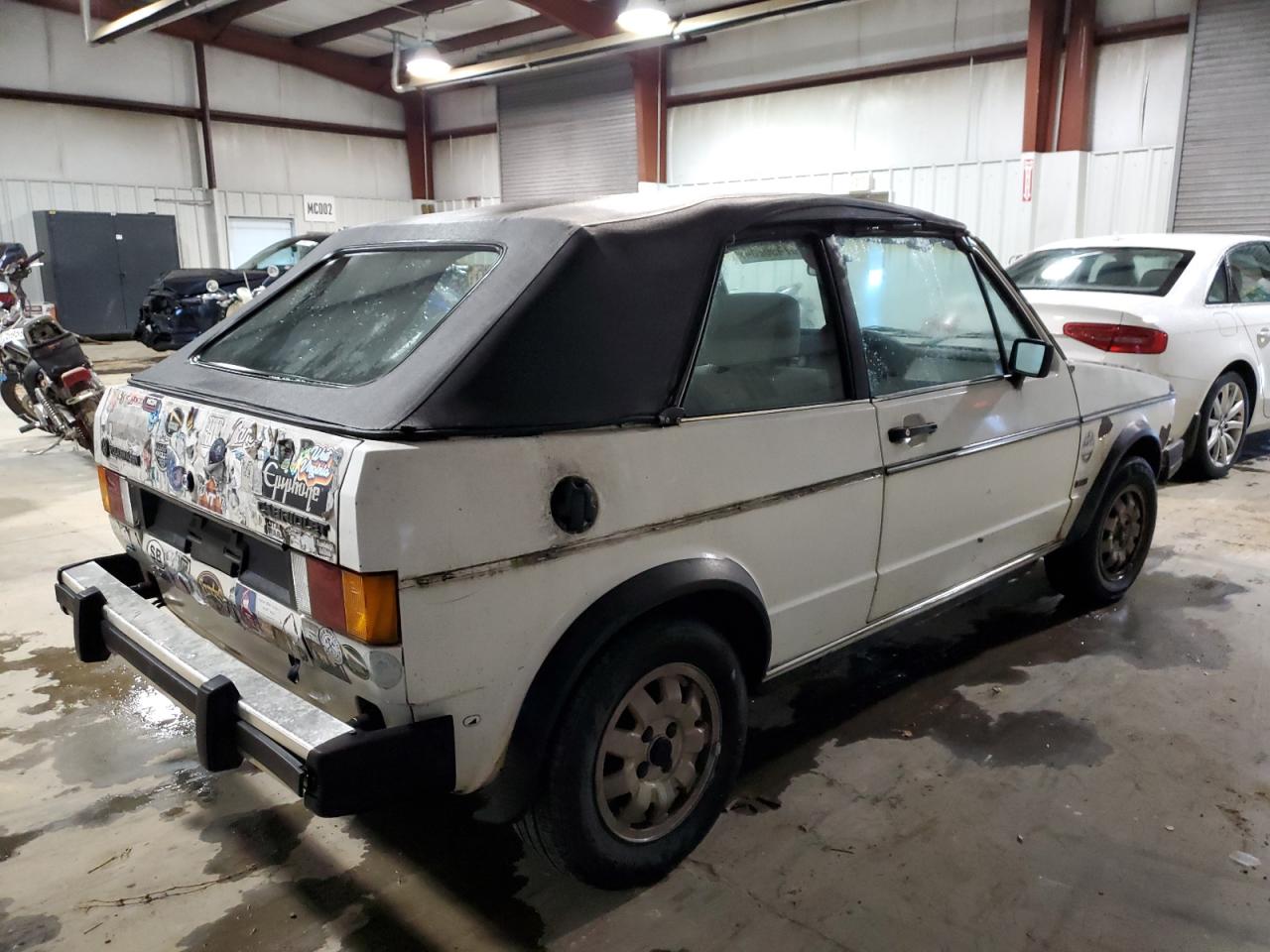 Image 3 of 1985 VOLKSWAGEN GOLF CABRIOLET DLX 1985 with VIN WVWCA0152FK010496