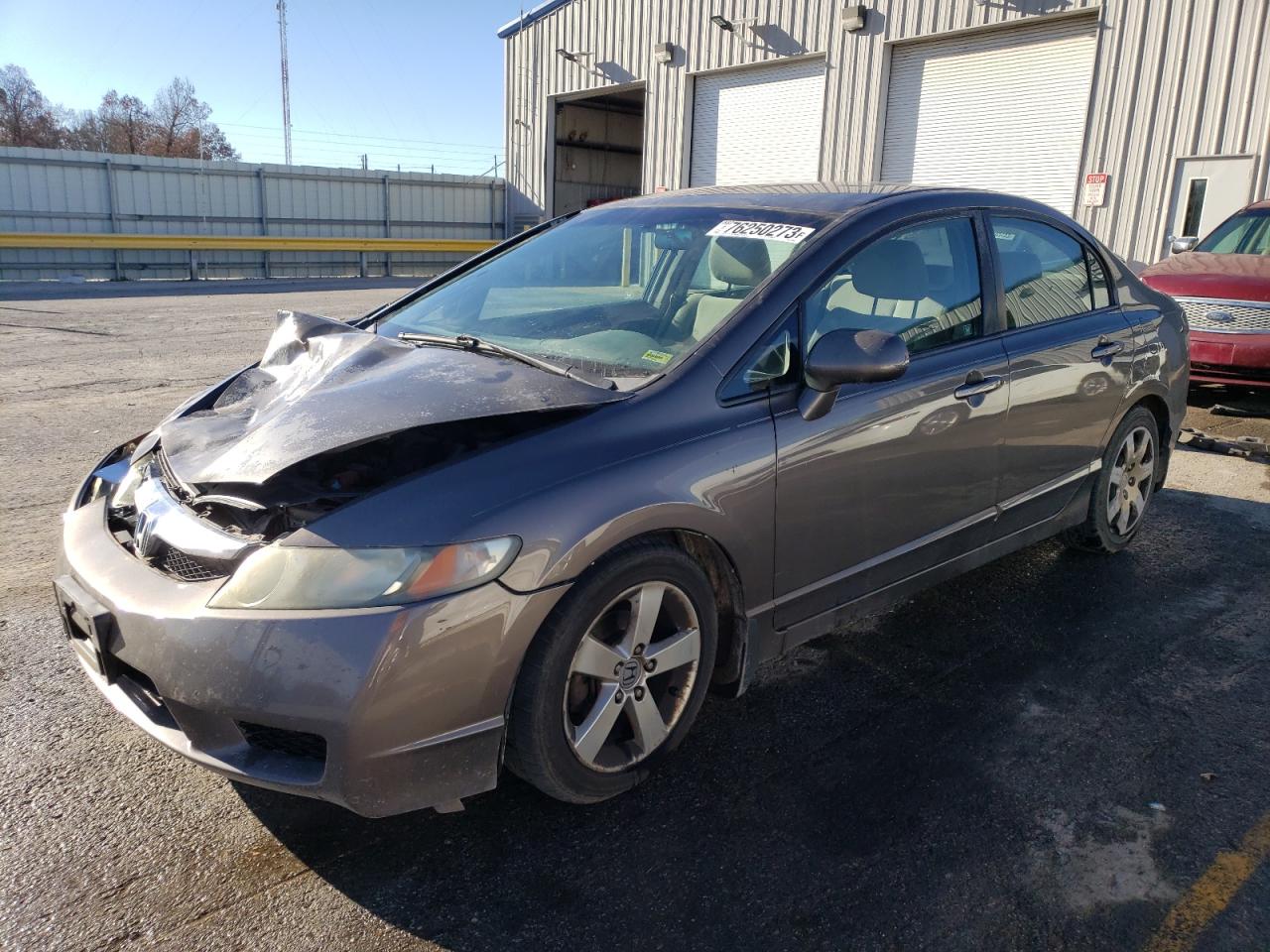 Image 1 of 2010 HONDA CIVIC LX 2010 with VIN 2HGFA1F51AH576369