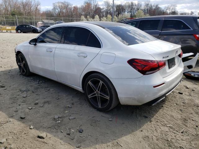 Image 2 of 2019 MERCEDES-BENZ A 220 2019 with VIN WDD3G4EB6KW012945