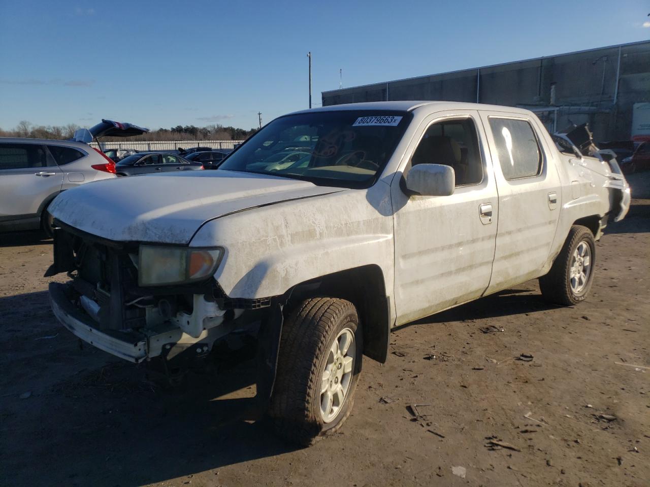 Image 1 of 2006 HONDA RIDGELINE RTS 2006 with VIN 2HJYK16416H564334