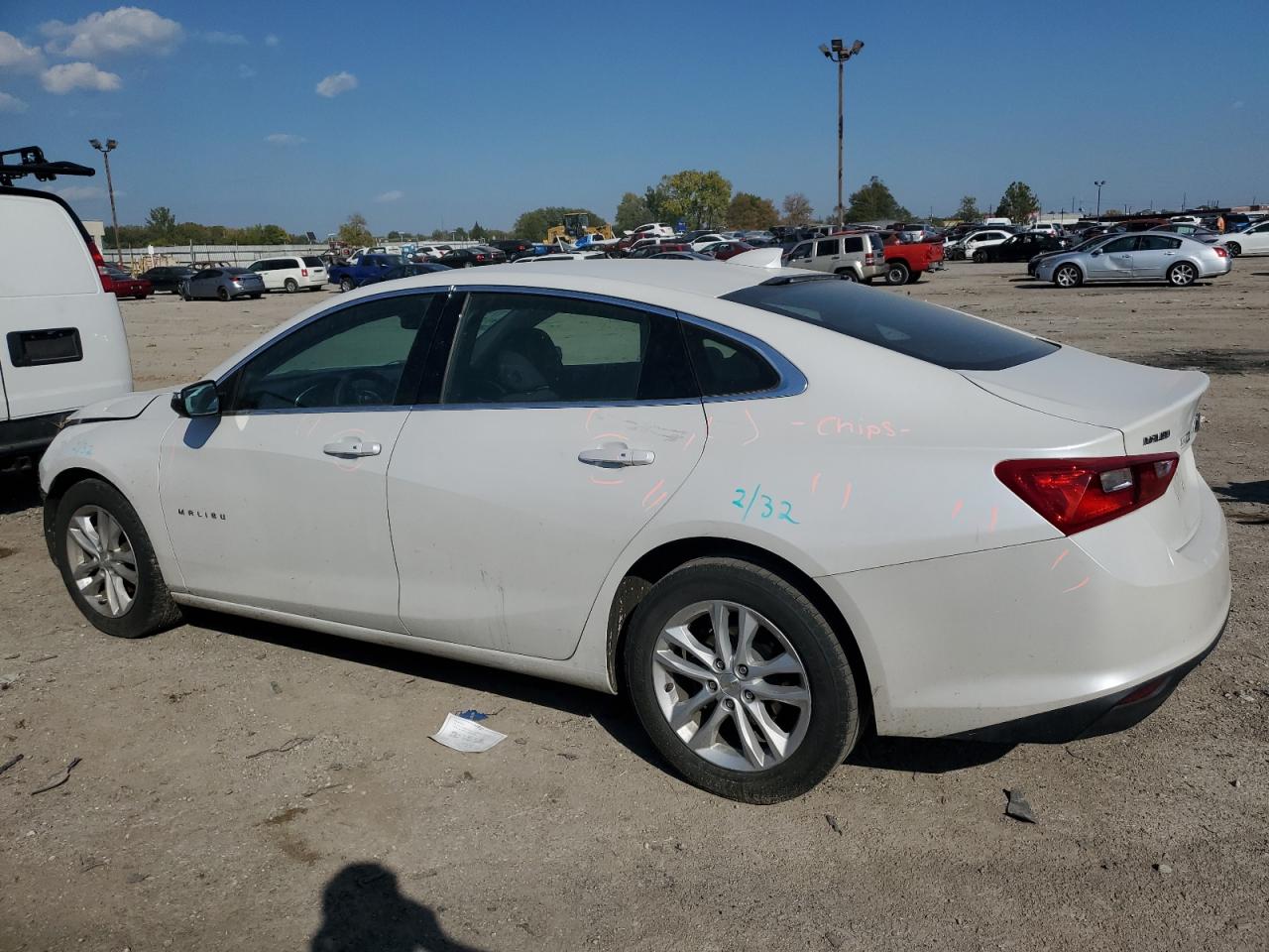 Image 2 of 2017 CHEVROLET MALIBU LT 2017 with VIN 1G1ZE5ST9HF108633