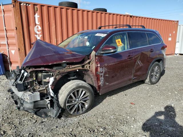 Obraz 1 z 2018 TOYOTA HIGHLANDER SE 2018 z VIN 5TDKZRFH0JS274832