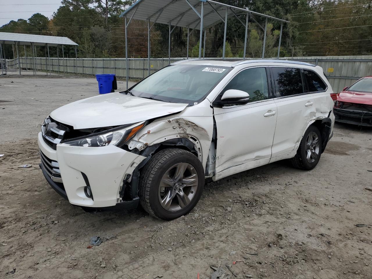 Obraz 1 z 2018 TOYOTA HIGHLANDER LIMITED 2018 z VIN 5TDYZRFH7JS283439