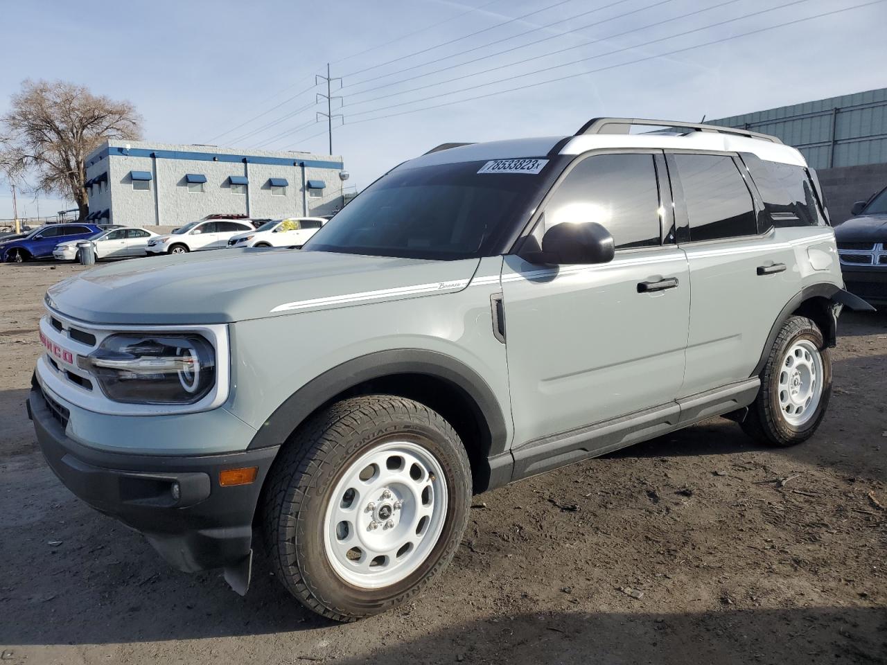 Изображение 1 2023 FORD BRONCO SPORT HERITAGE 2023 с VIN 3FMCR9G6XPRD80262