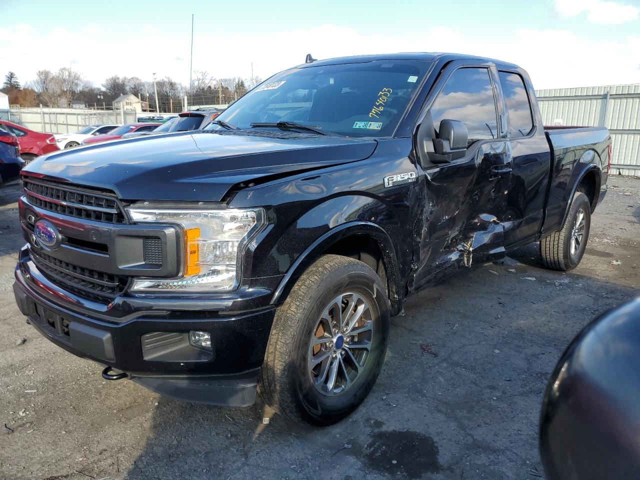 Image 1 of 2019 FORD F150 SUPER CAB 2019 with VIN 1FTFX1E41KKE43787