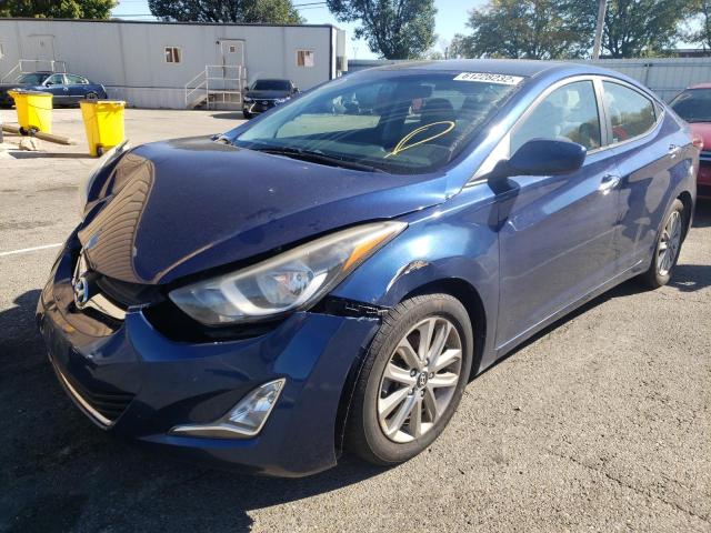 Image 2 of 2016 HYUNDAI ELANTRA SE 2016 with VIN 5NPDH4AEXGH720575
