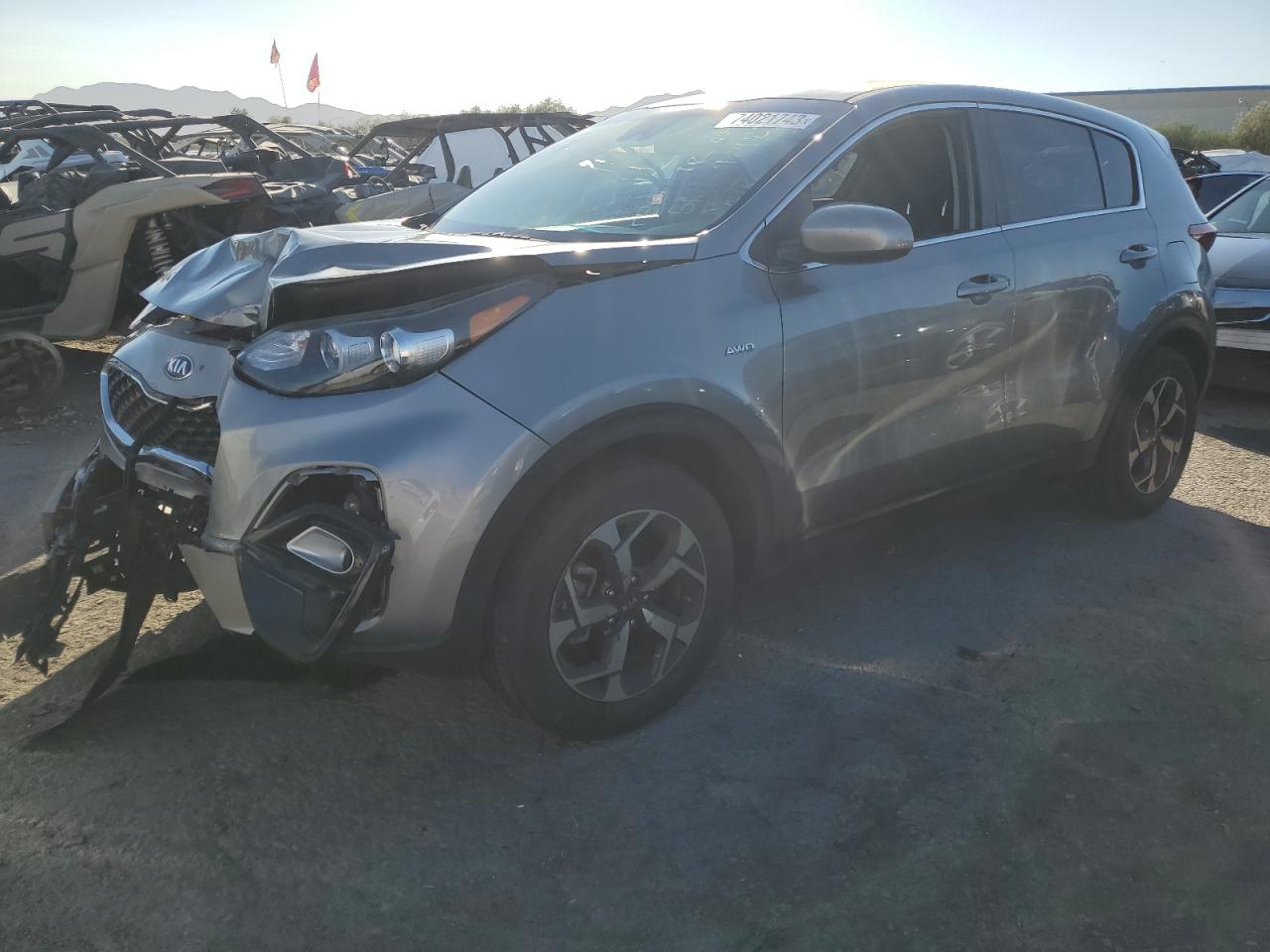 Image 1 of 2022 KIA SPORTAGE LX 2022 with VIN KNDPMCAC6N7998506