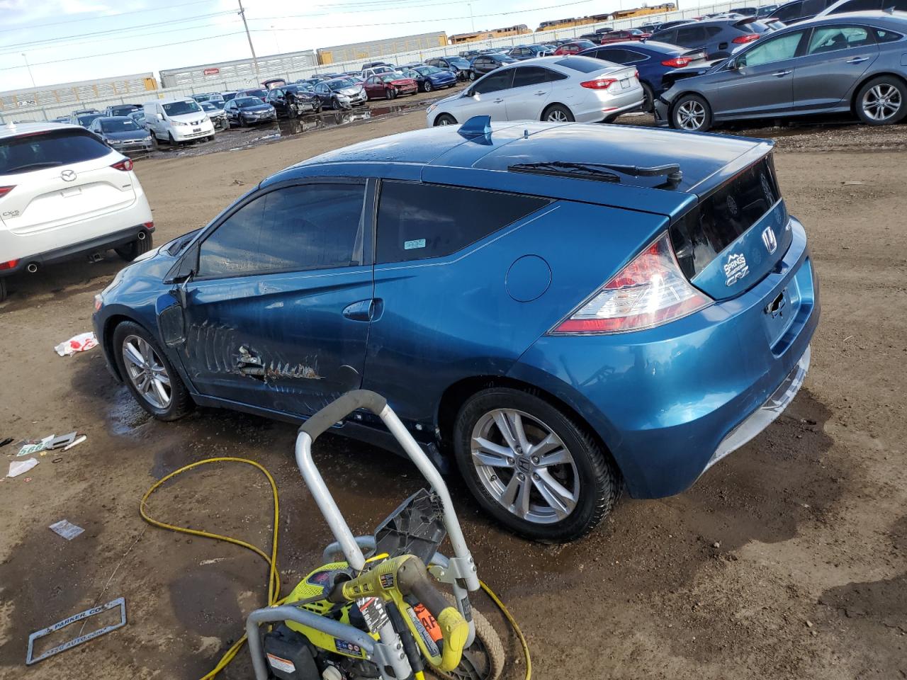 Image 2 of Honda Cr-Z Ex 2011 with VIN JHMZF1D62BS003904