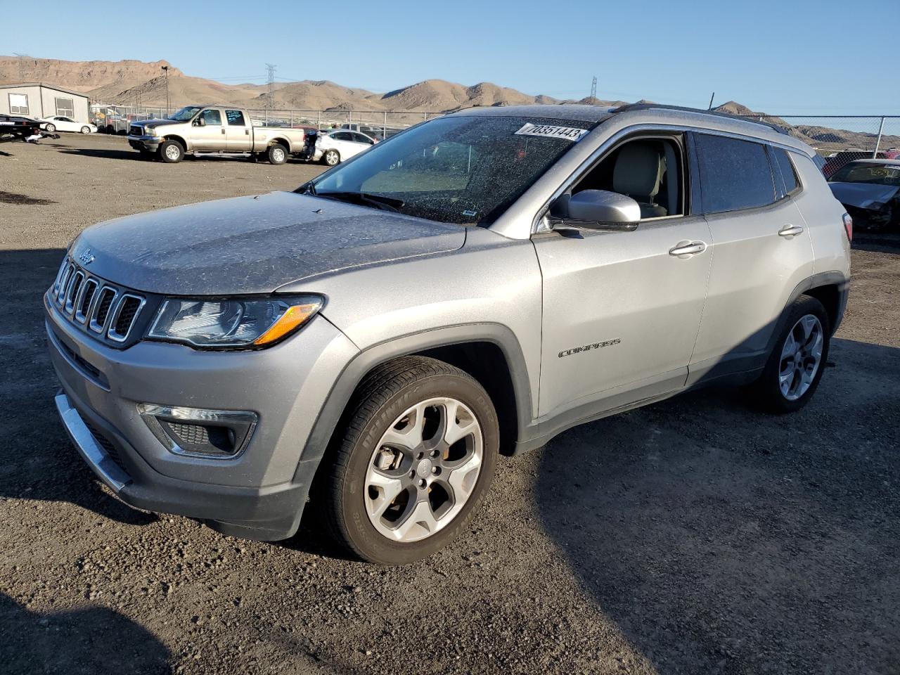 Image 1 of 2020 JEEP COMPASS LIMITED 2020 with VIN 3C4NJCCBXLT154434