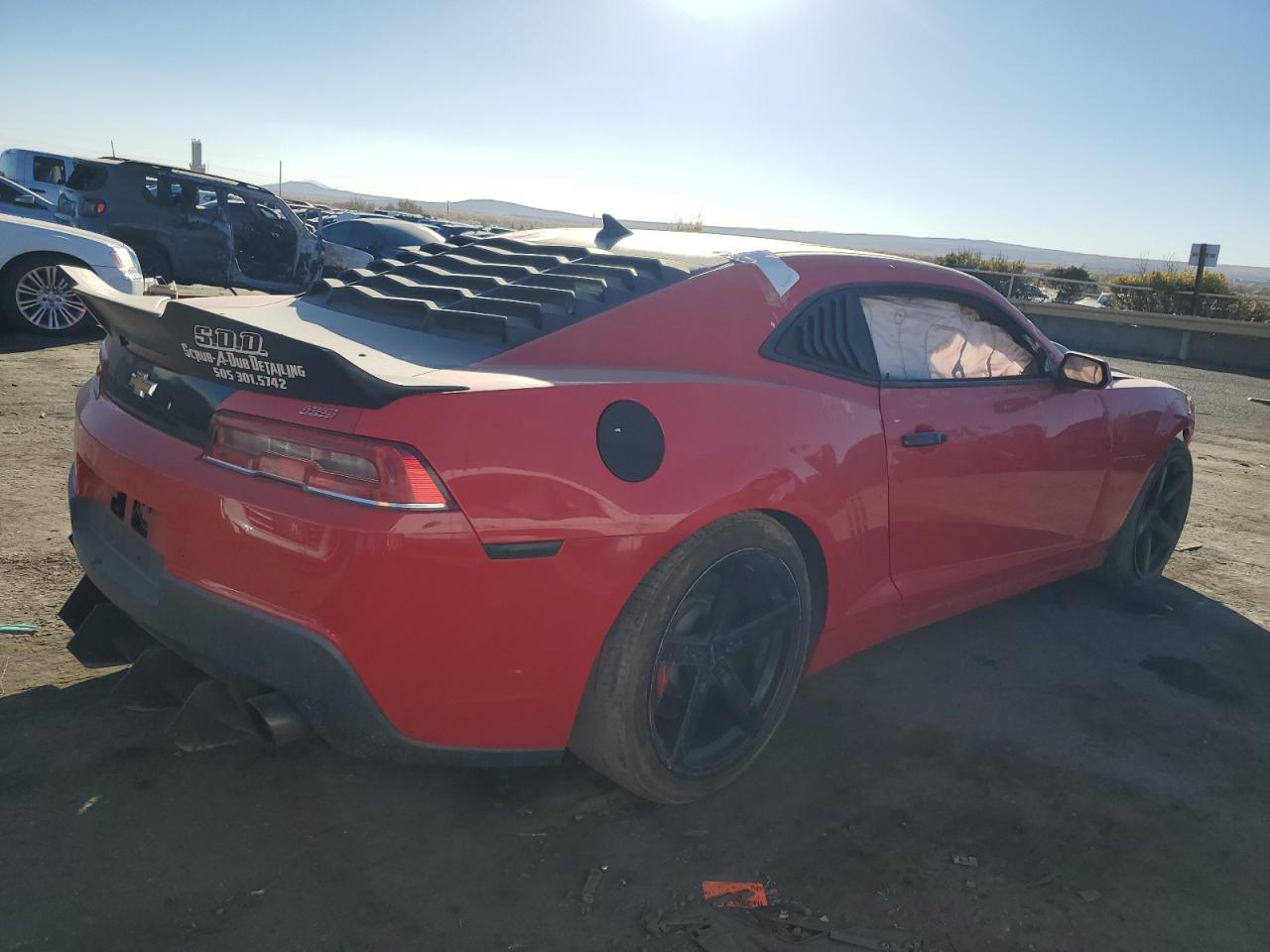 Image 3 of Chevrolet Camaro 2Ss 2015 with VIN 2G1FK1EJ7F9235014