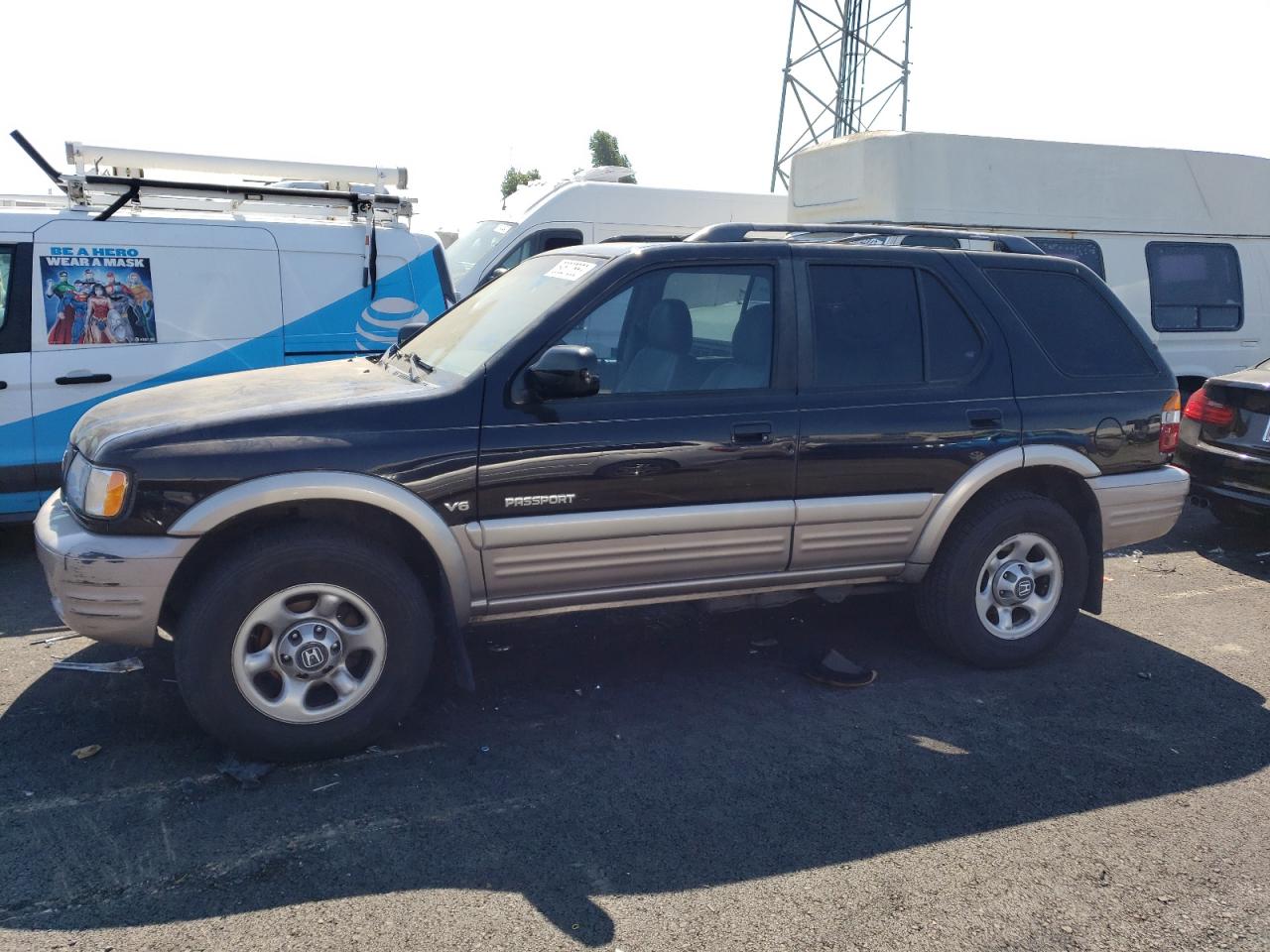 Изображение 1 2001 HONDA PASSPORT EX 2001 с VIN 4S6DM58W014401847