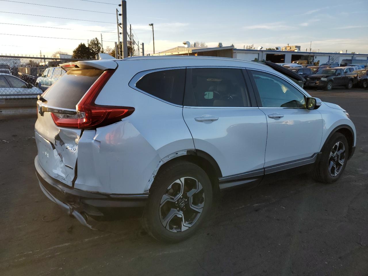 Image 3 of 2019 HONDA CR-V TOURING 2019 with VIN JHLRW2H90KX014711