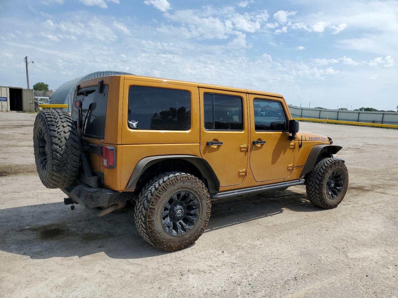 Image 3 of 2014 JEEP WRANGLER UNLIMITED RUBICON 2014 with VIN 1C4HJWFG4EL217774