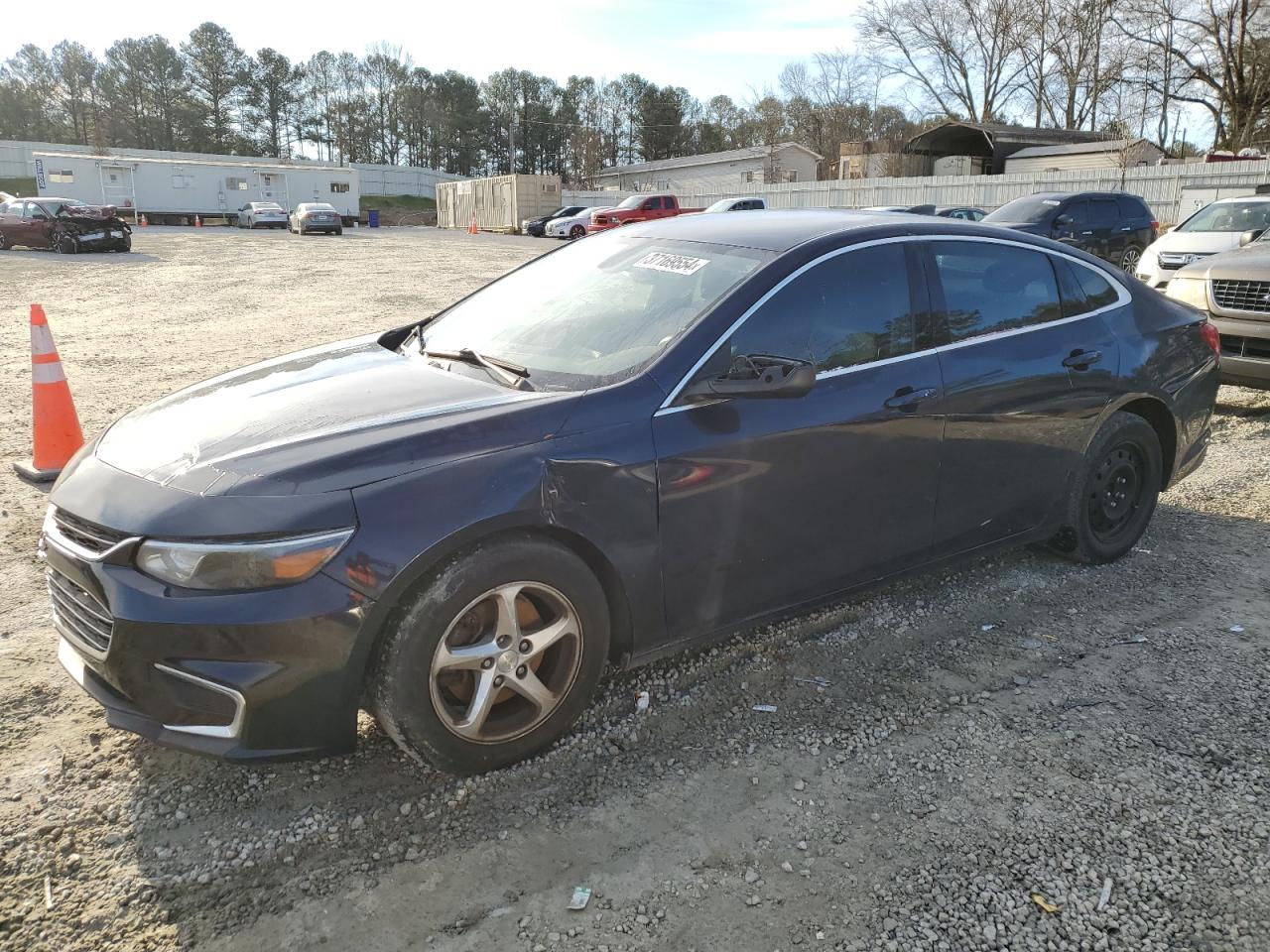 Image 1 of 2017 CHEVROLET MALIBU LS 2017 with VIN 1G1ZB5ST6HF144367
