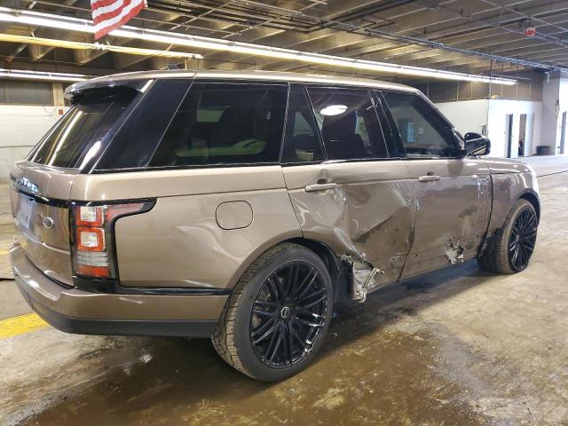 Image 3 of 2016 LAND ROVER RANGE ROVER HSE 2016 with VIN SALGS2VF3GA256132