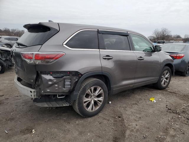 Obraz 3 z 2015 TOYOTA HIGHLANDER LE 2015 z VIN 5TDZKRFH3FS047337