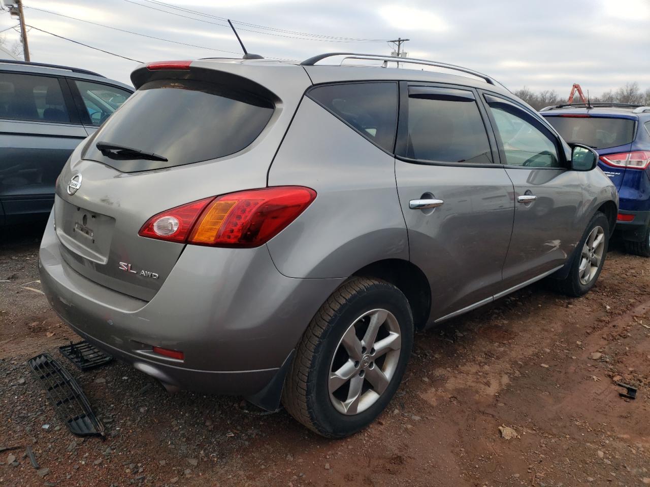 Obraz 3 z 2009 NISSAN MURANO S 2009 z VIN JN8AZ18W39W205089