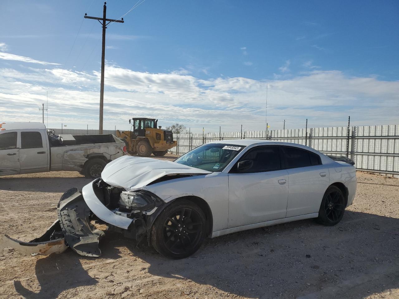 Image 1 of 2019 DODGE CHARGER SXT 2019 with VIN 2C3CDXBG8KH576698