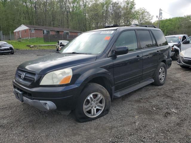 Image 1 of 2004 HONDA PILOT EXL 2004 with VIN 2HKYF18544H546400