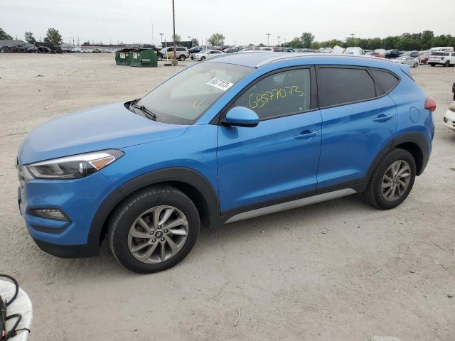 Image 1 of 2018 HYUNDAI TUCSON SEL 2018 with VIN KM8J3CA41JU718855