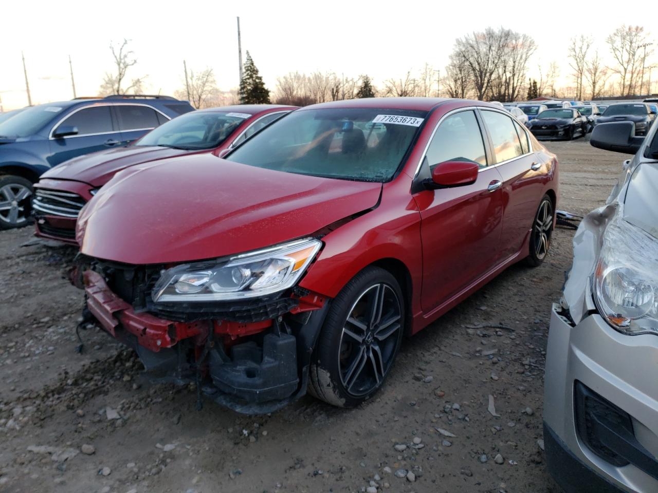 Image 1 of 2017 HONDA ACCORD SPORT SPECIAL EDITION 2017 with VIN 1HGCR2F16HA059818