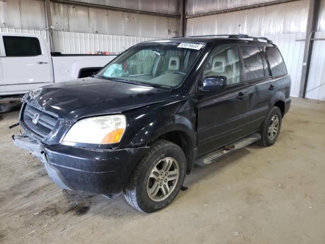 Image 1 of 2004 HONDA PILOT EXL 2004 with VIN 2HKYF18504H622095