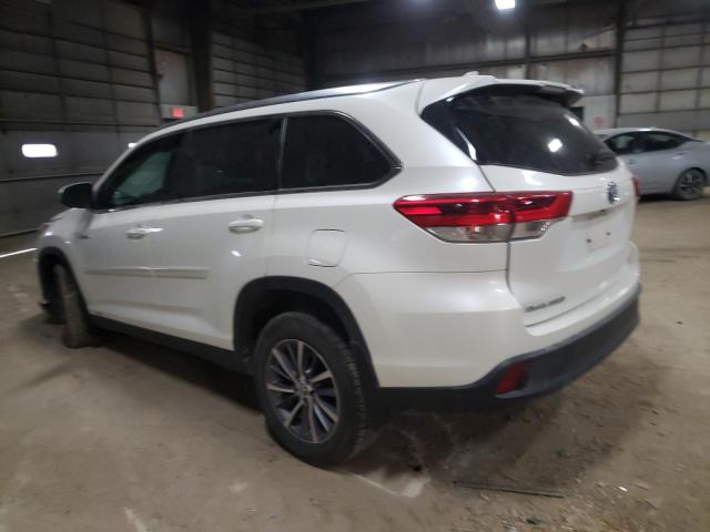 Image 2 of 2019 TOYOTA HIGHLANDER HYBRID 2019 with VIN 5TDJGRFH6KS064481
