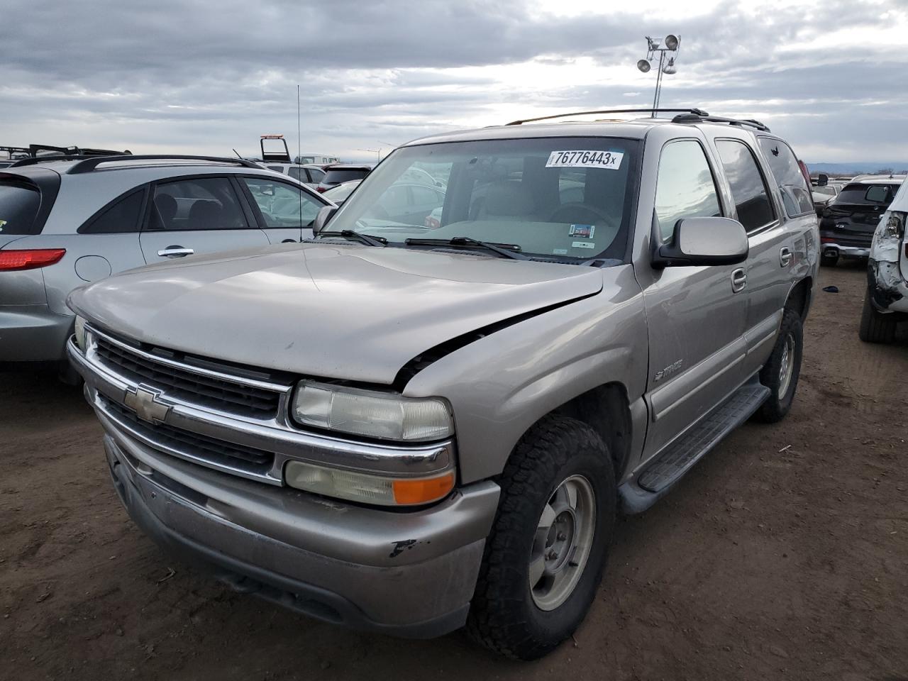 Изображение 1 2001 CHEVROLET TAHOE K1500 2001 с VIN 1GNEK13TX1R181351