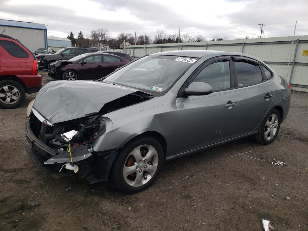 Изображение 1 2010 HYUNDAI ELANTRA BLUE 2010 с VIN KMHDU4AD5AU022595