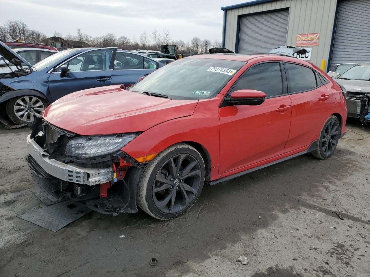 Obraz 1 z 2018 HONDA CIVIC SPORT TOURING 2018 z VIN SHHFK7H94JU403139