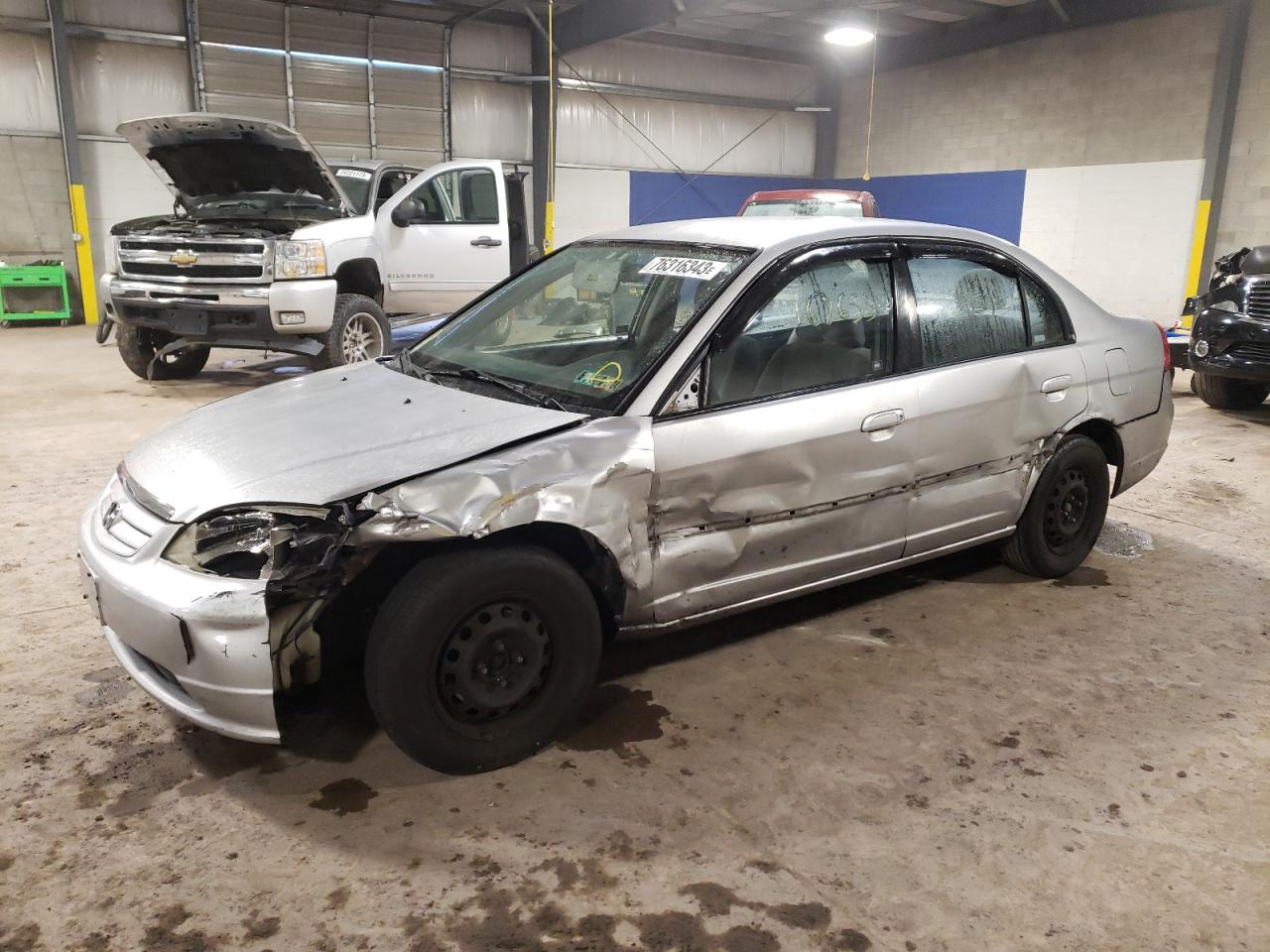 Image 1 of 2003 HONDA CIVIC LX 2003 with VIN 2HGES16573H579711