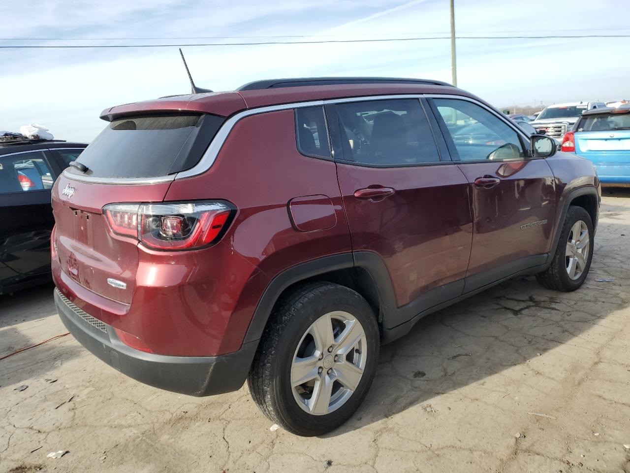Image 3 of 2022 JEEP COMPASS LATITUDE 2022 with VIN 3C4NJDBB4NT151538