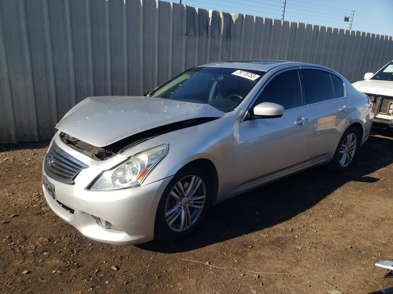 2012 INFINITI G25 BASE 2012 image