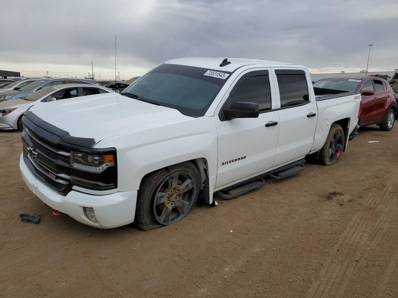 Изображение 1 2017 CHEVROLET SILVERADO K1500 LTZ 2017 с VIN 3GCUKSEC4HG421401