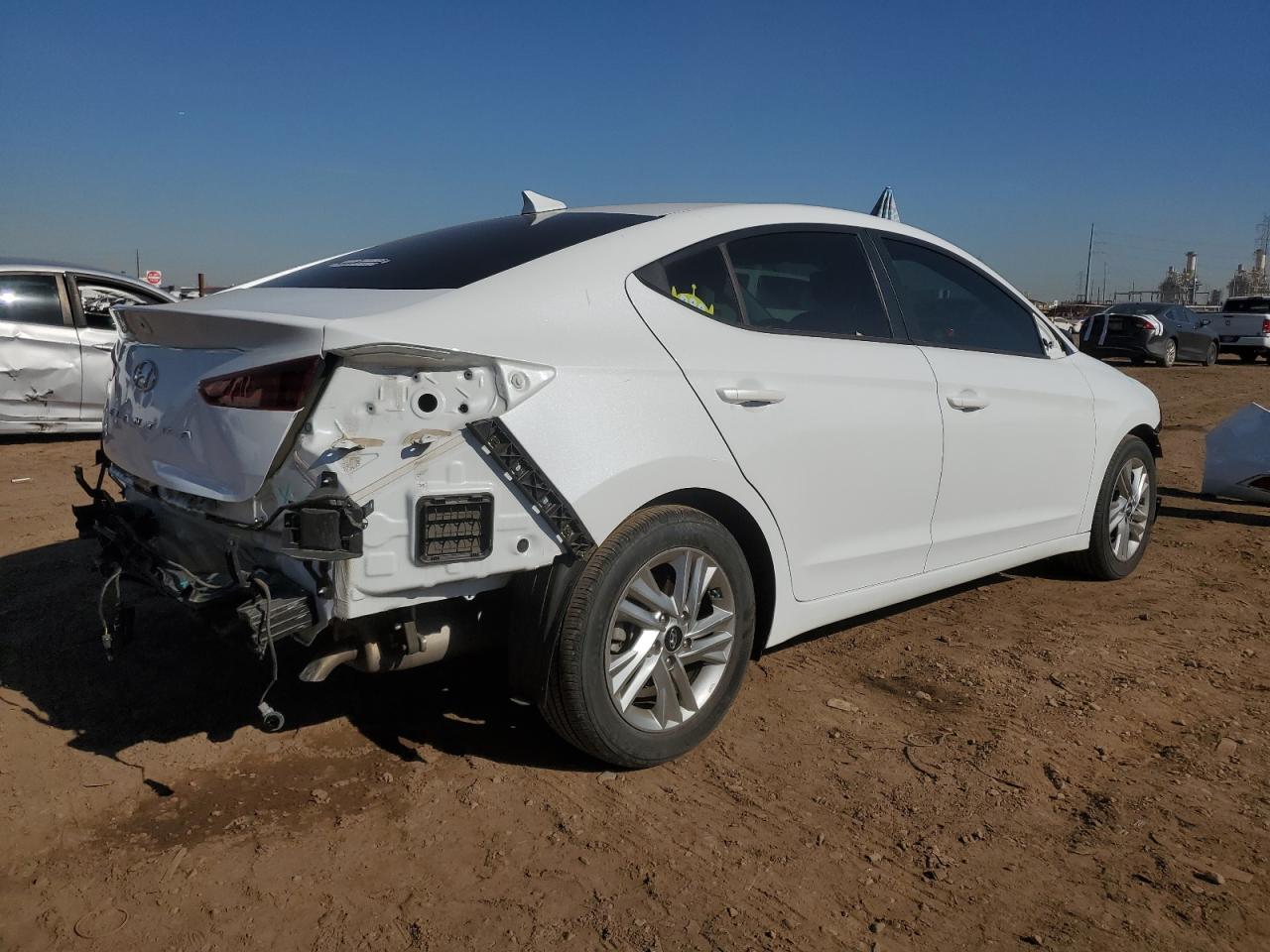 Image 3 of 2020 HYUNDAI ELANTRA SEL 2020 with VIN 5NPD84LF9LH594354